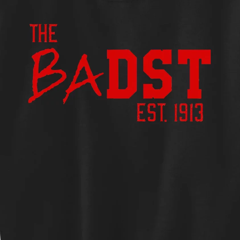 Dst The Badst Est 1913 Soror Delta Kids Sweatshirt