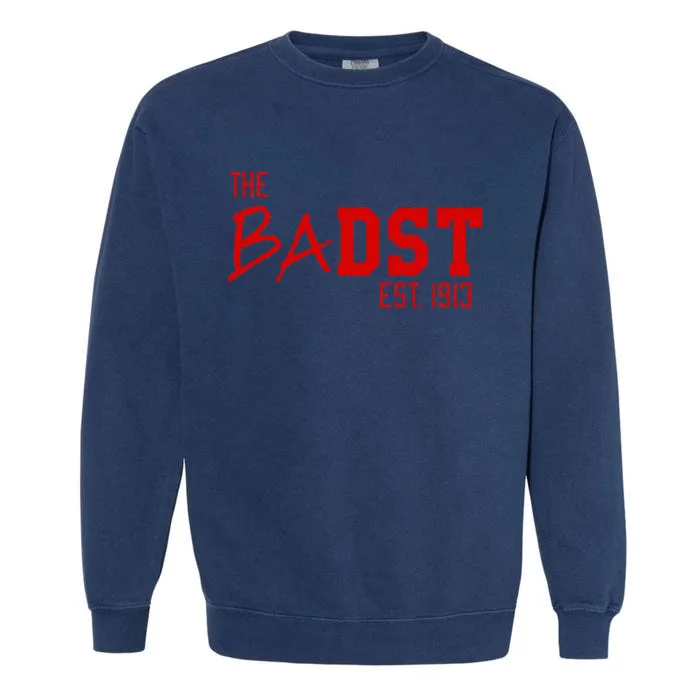 Dst The Badst Est 1913 Soror Delta Garment-Dyed Sweatshirt