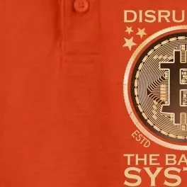 Disrupting The Banking System Since 2009 Btc Bitcoin Gift Dry Zone Grid Performance Polo