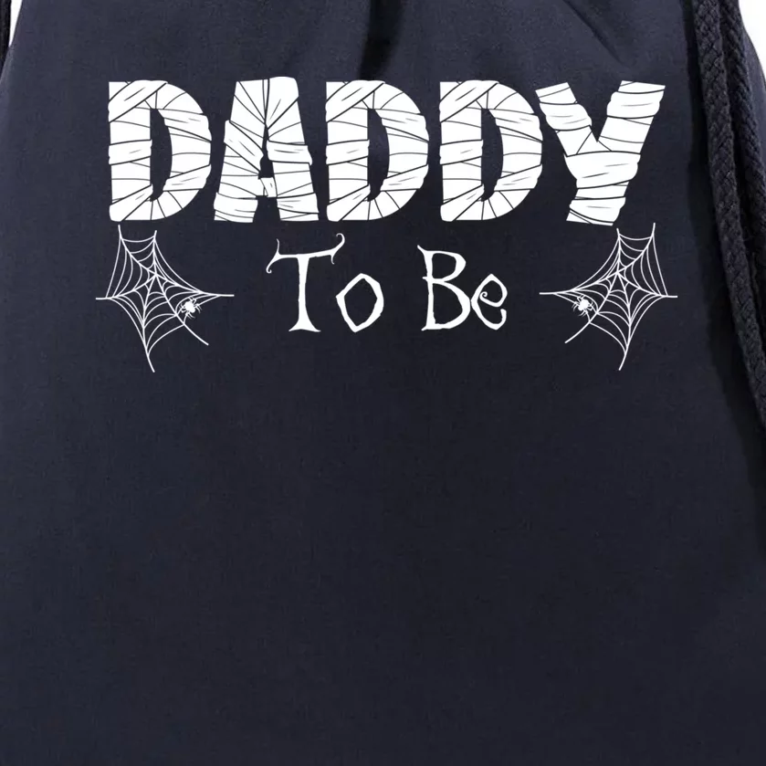 Daddy To Be Mummy Halloween Theme Pregnancy Announcet Gift Drawstring Bag