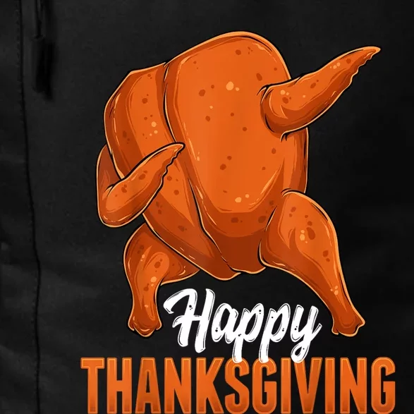 Dabbing Turkey Breast Thanksgiving Funny Dance Daily Commute Backpack