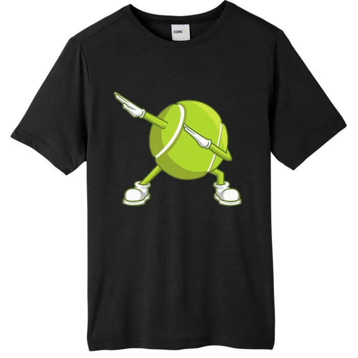 Dabbing Tennis Ball Funny Dab Dance Racket Game Outfit ChromaSoft Performance T-Shirt