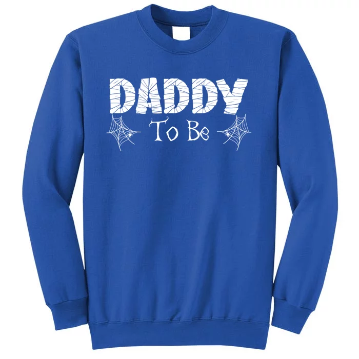 Daddy To Be Mummy Halloween Theme Pregnancy Announcet Funny Gift Tall Sweatshirt