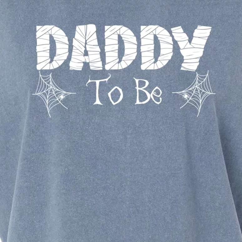 Daddy To Be Mummy Halloween Theme Pregnancy Announcet Funny Gift Garment-Dyed Women's Muscle Tee