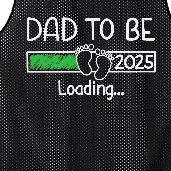 Dad To Be 2025 Dad Loading 2025 Father Expect Baby 2025 Mesh Reversible Basketball Jersey Tank