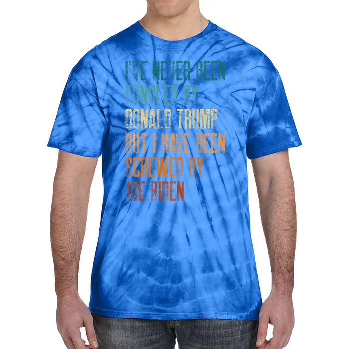 Donald Trump But Screwed By Biden Tie-Dye T-Shirt