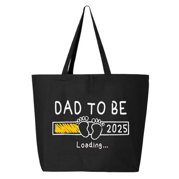 Dad To Be 2025 Dad Est 2025 Daddy To Be Promoted To Daddy 25L Jumbo Tote