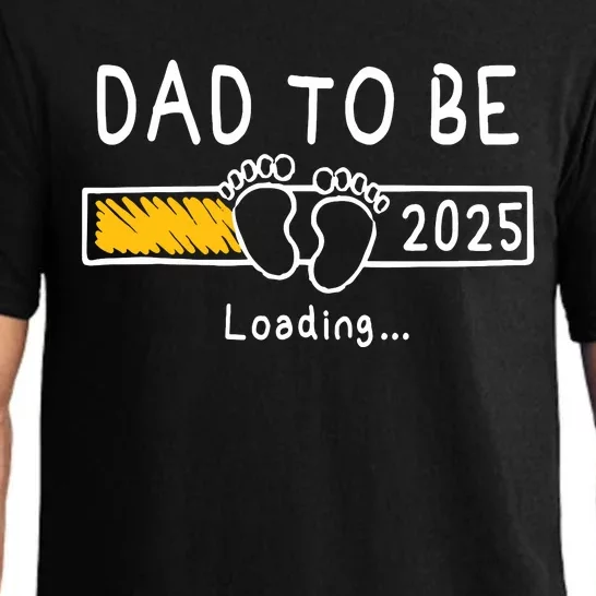 Dad To Be 2025 Dad Est 2025 Daddy To Be Promoted To Daddy Pajama Set