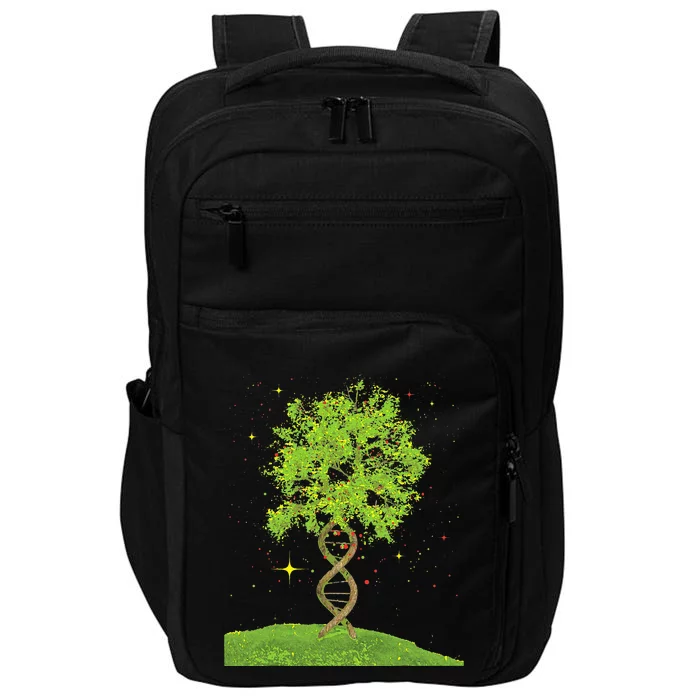 DNA Tree Biologist Biology Student Science Earth Day Impact Tech Backpack