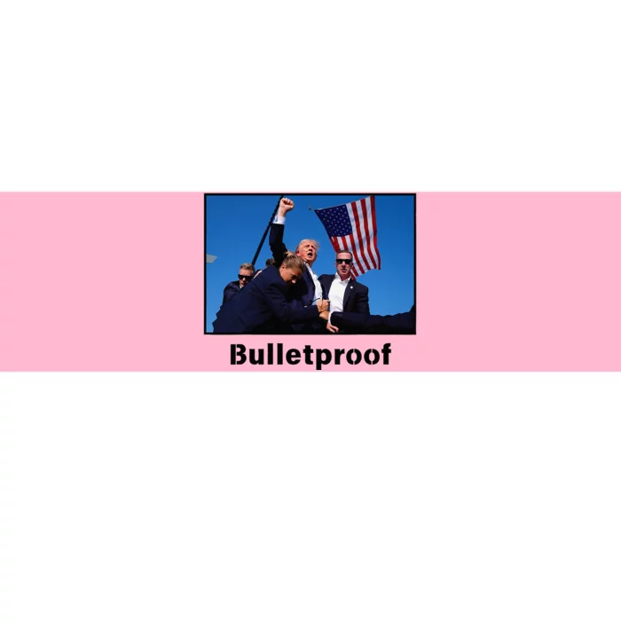 Donald Trump Bulletproof 2024 Presidential Candidate 45 Bumper Sticker