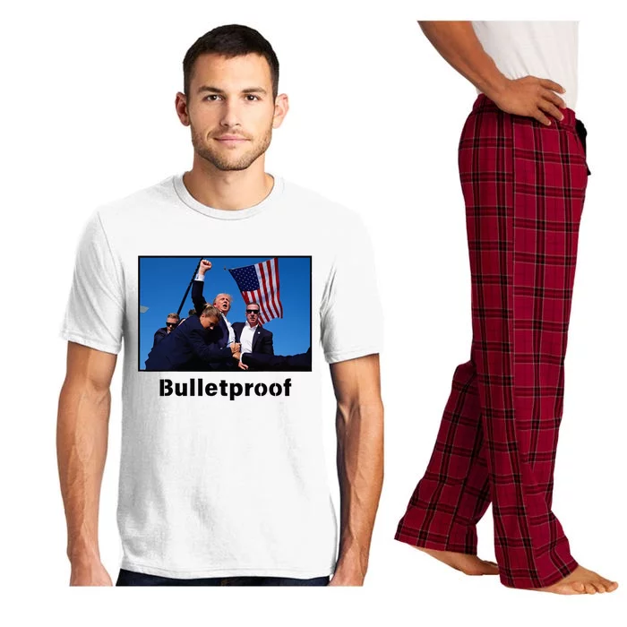 Donald Trump Bulletproof 2024 Presidential Candidate 45 Pajama Set