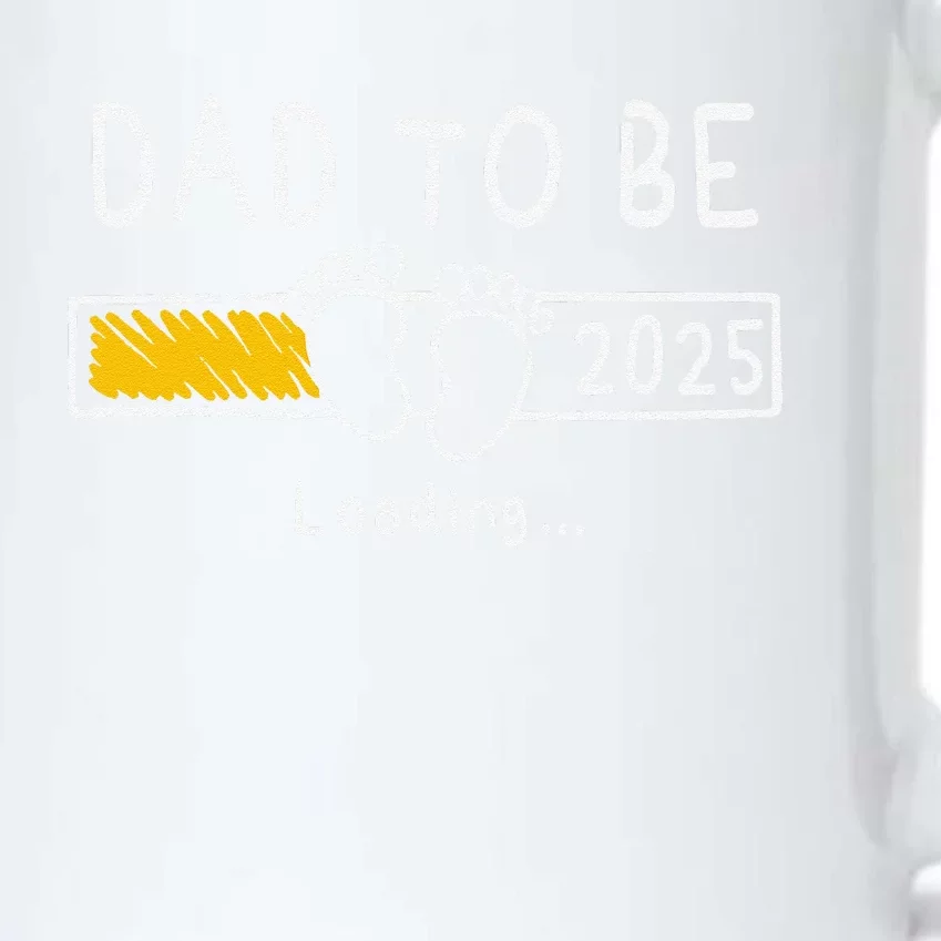 Dad To Be 2025 Dad Est 2025 Daddy To Be Promoted To Daddy Gift Black Color Changing Mug