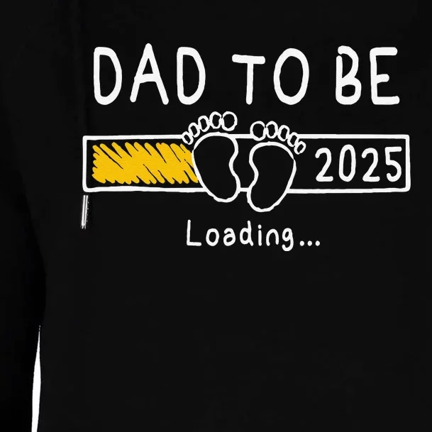 Dad To Be 2025 Dad Est 2025 Daddy To Be Promoted To Daddy Gift Womens Funnel Neck Pullover Hood