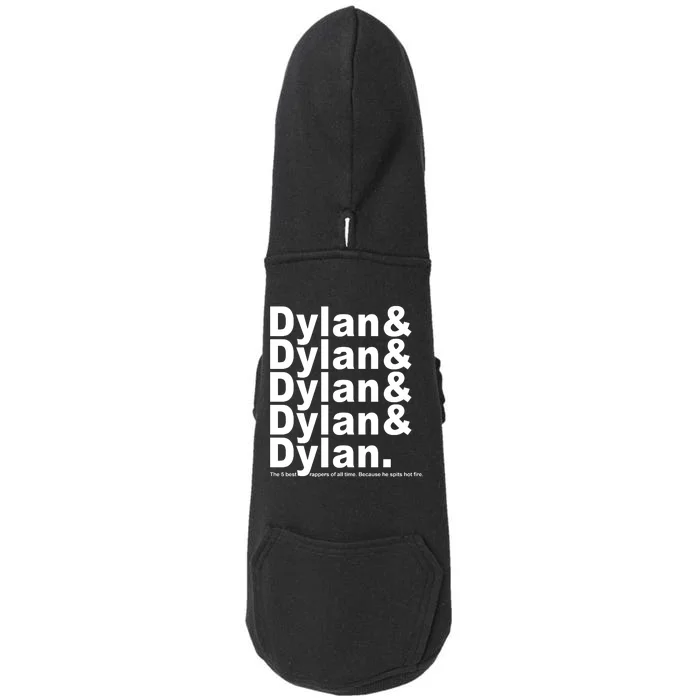 Dylan The Best Rappers Of All Time Doggie 3-End Fleece Hoodie