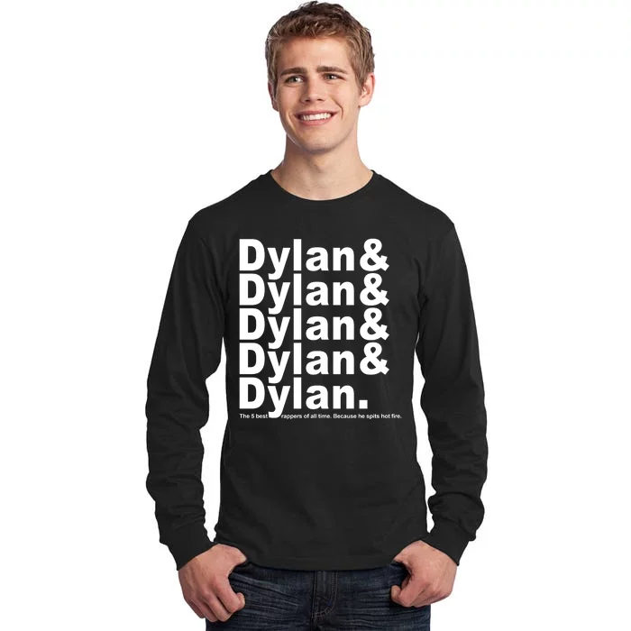 Dylan The Best Rappers Of All Time Tall Long Sleeve T-Shirt