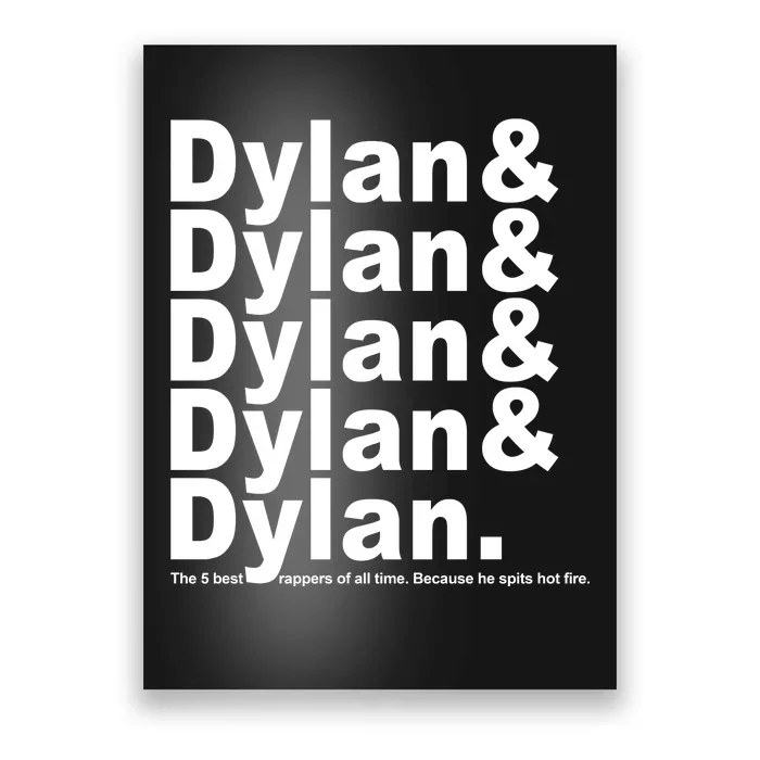 Dylan The Best Rappers Of All Time Poster