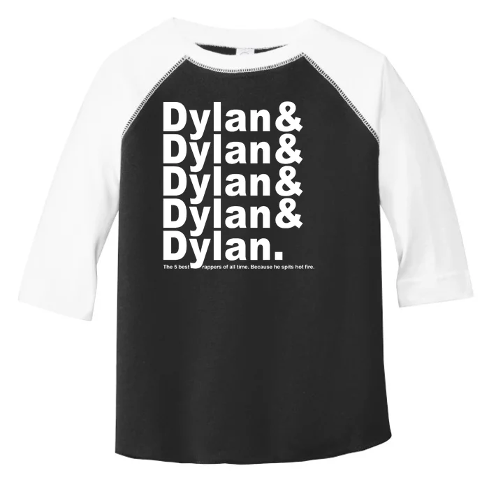 Dylan The Best Rappers Of All Time Toddler Fine Jersey T-Shirt