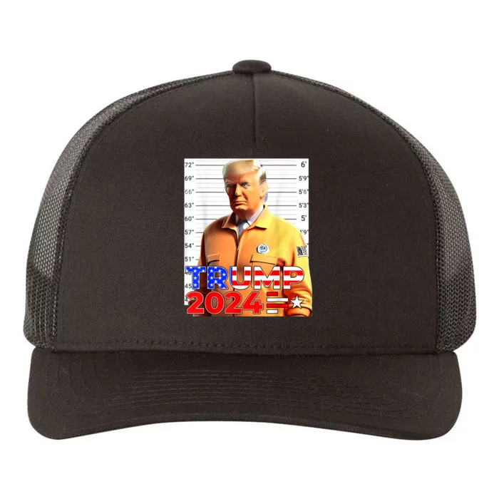 Donald Trump Boxer Indicted Jail Arrest Trump Mugshot Yupoong Adult 5-Panel Trucker Hat