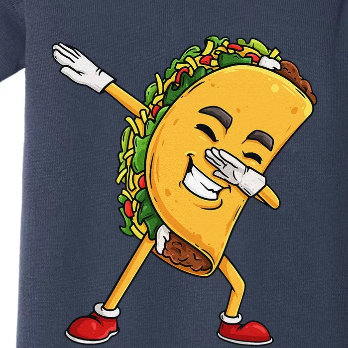 Dabbing Taco Cinco De Mayo Funny Mexican Dab Baby Bodysuit