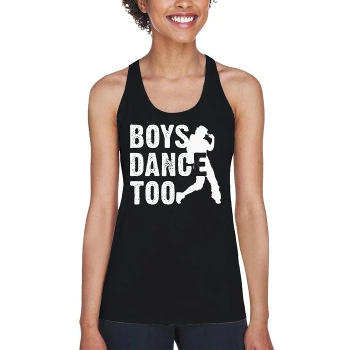 Dance Too Cool Dancing Dancer Gift Women's Racerback Tank