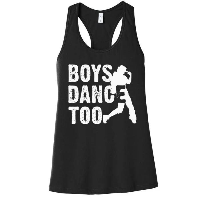 Dance Too Cool Dancing Dancer Gift Women's Racerback Tank