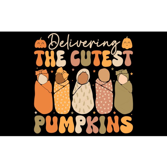 Delivering The Cutest Pumpkins Halloween L And D Nurse Fall Bumper Sticker