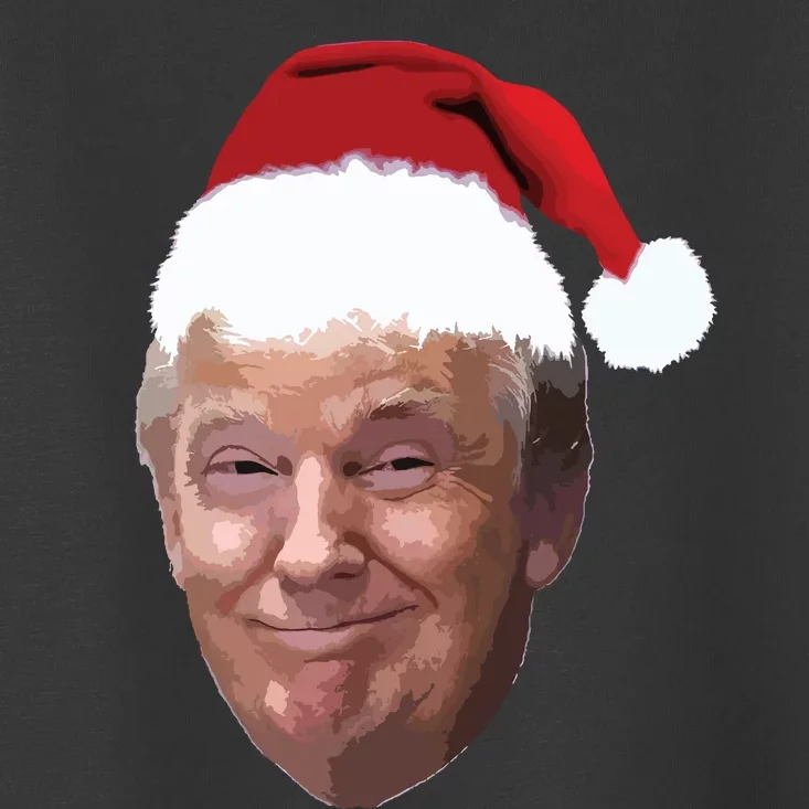 Donald Trump Christmas Funny Maga Santa Hat Gift Toddler T-Shirt