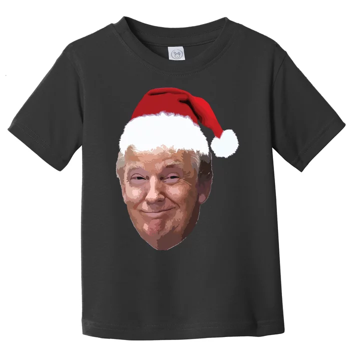 Donald Trump Christmas Funny Maga Santa Hat Gift Toddler T-Shirt