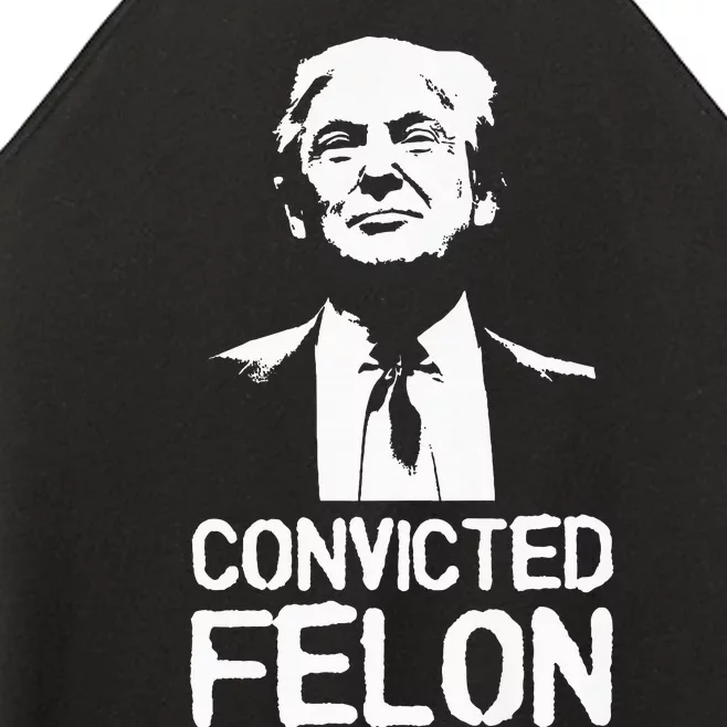 Donald Trump Convicted Felon Stencil Graffiti Women’s Perfect Tri Rocker Tank