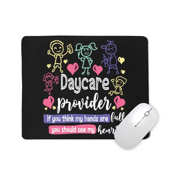 Daycare Teacher Childcare Daycare Provider Mousepad