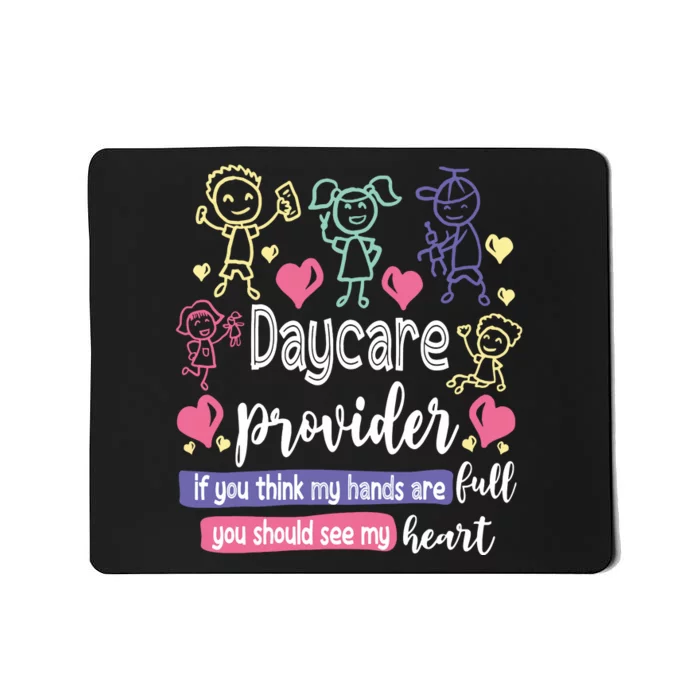 Daycare Teacher Childcare Daycare Provider Mousepad