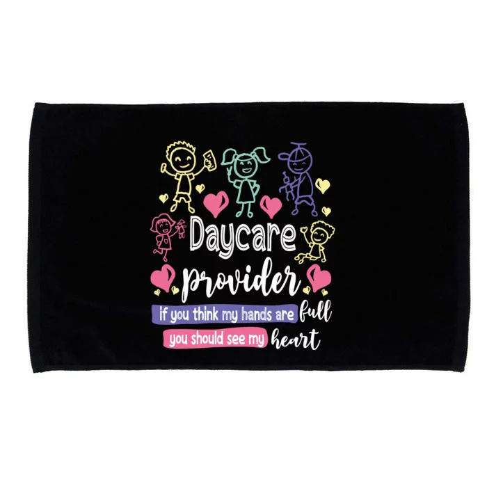 Daycare Teacher Childcare Daycare Provider Microfiber Hand Towel