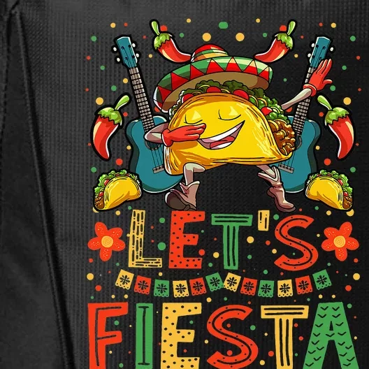 Dabbing Taco Cinco de Mayo Mexican Fiesta City Backpack