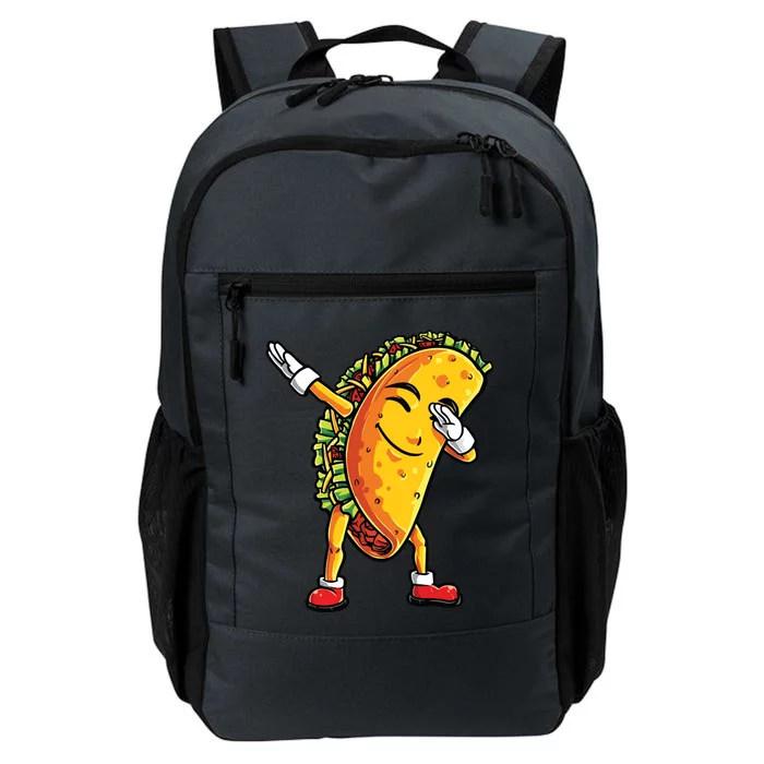 Dabbing Taco Cinco De Mayo Funny Mexican Dab Daily Commute Backpack