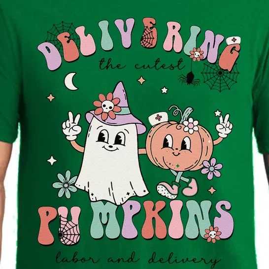 Delivering The Cutest Pumpkins Labor And Delivery L&D Nurse Pajama Set