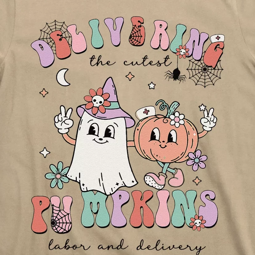 Delivering The Cutest Pumpkins Labor And Delivery L&D Nurse T-Shirt