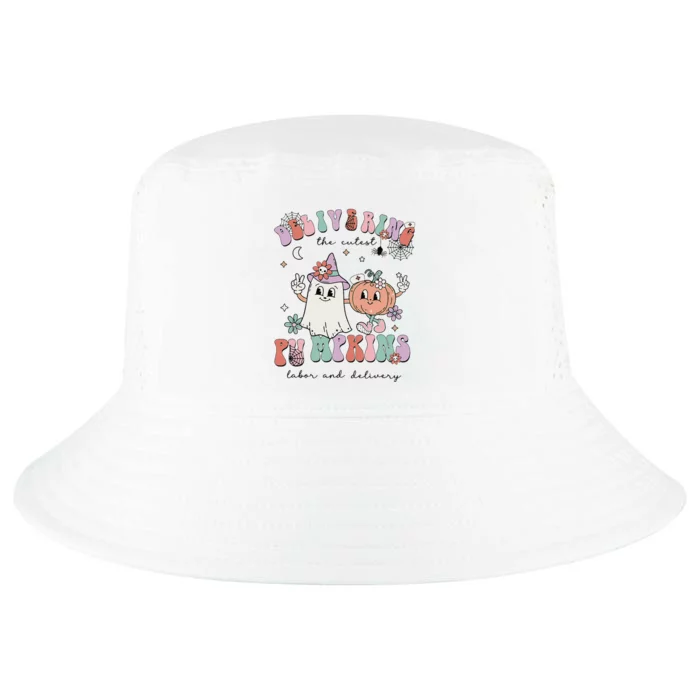 Delivering The Cutest Pumpkins Labor And Delivery L&D Nurse Cool Comfort Performance Bucket Hat