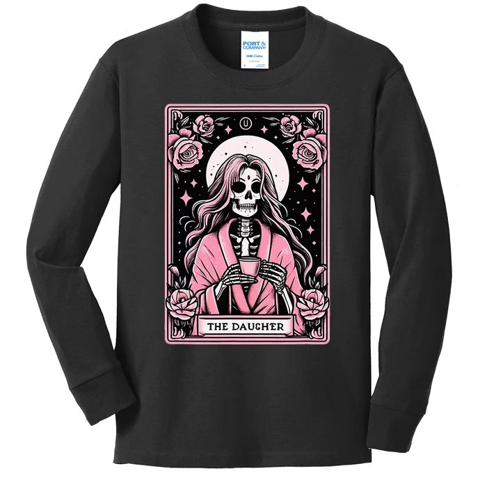 Daughter Tarot Card The Daughter Kids Long Sleeve Shirt