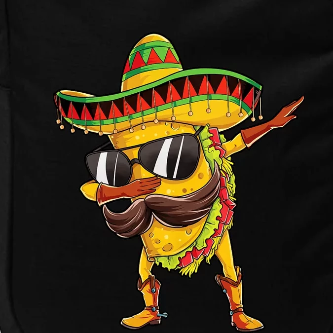 Dabbing Taco Cinco De Mayo Mexican Food Sombrero Impact Tech Backpack