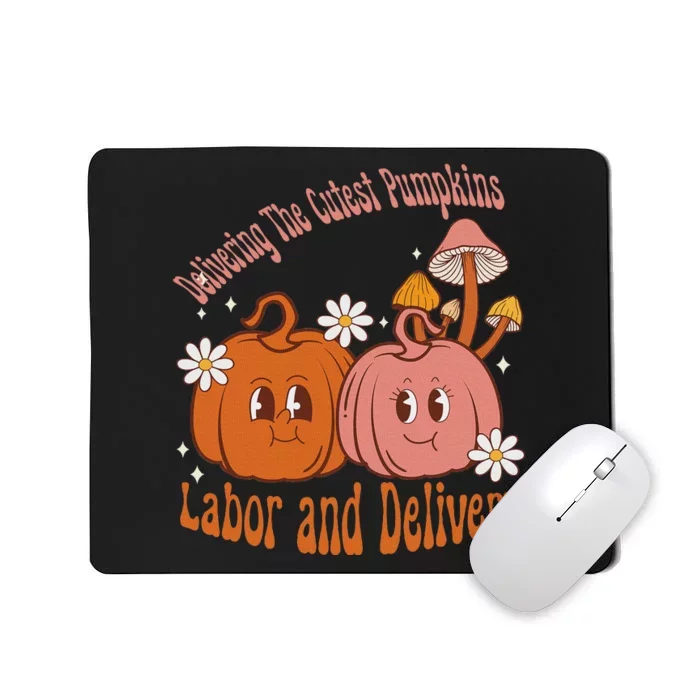 Delivering The Cutest Pumpkins Labor & Delivery Halloween Mousepad