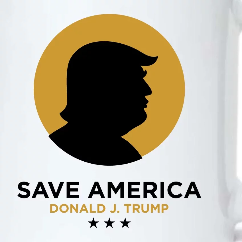 Donald Trump Classy Save America Black Color Changing Mug