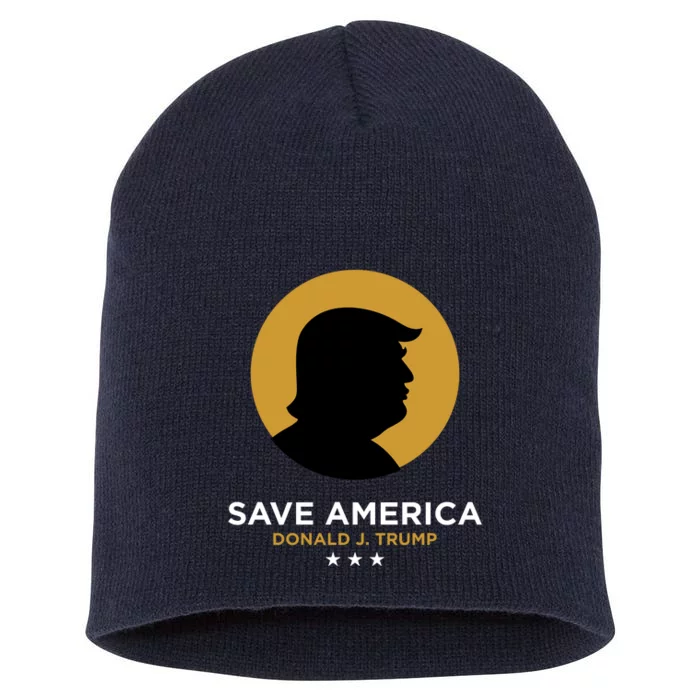 Donald Trump Classy Save America Short Acrylic Beanie