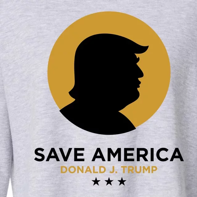 Donald Trump Classy Save America Cropped Pullover Crew