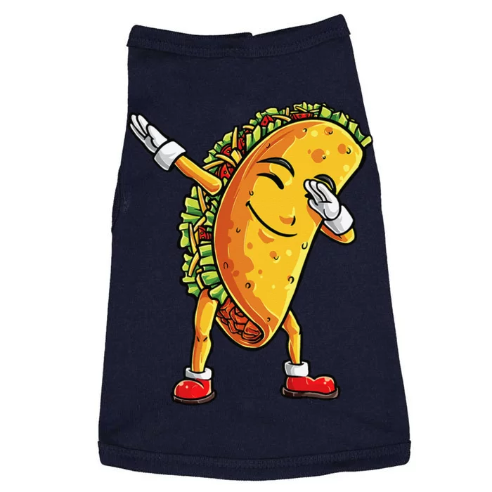 Dabbing Taco Cinco De Mayo Funny Mexican Food Dab Doggie Tank