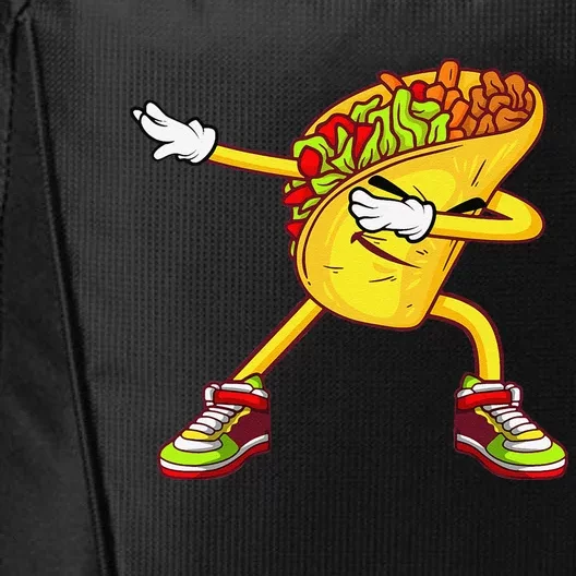 Dabbing Taco Cinco De Mayo Funny Mexican Food Dab City Backpack