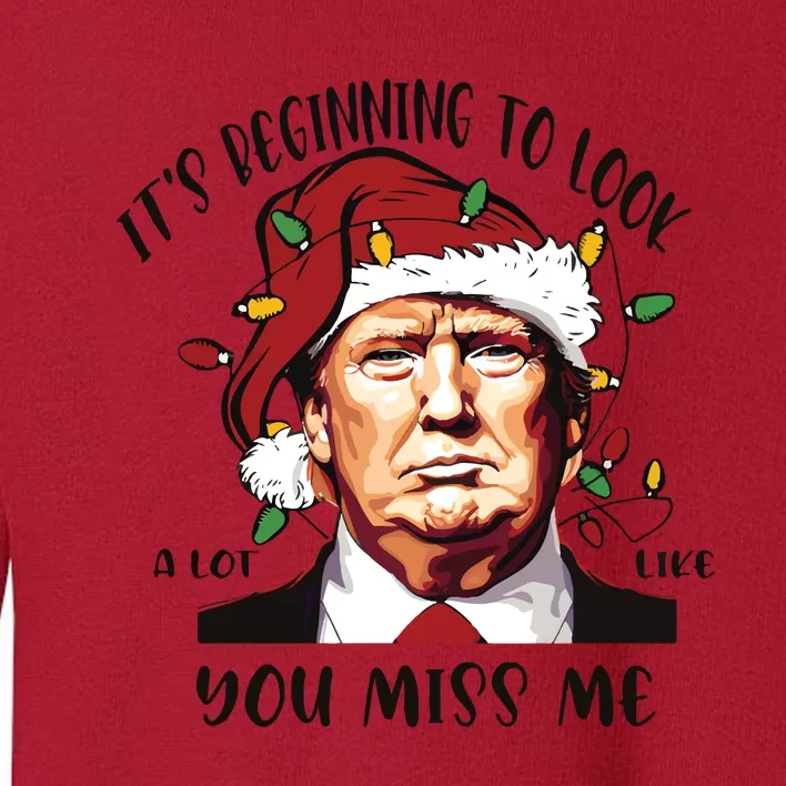 Donald Trump Christmas Toddler Sweatshirt