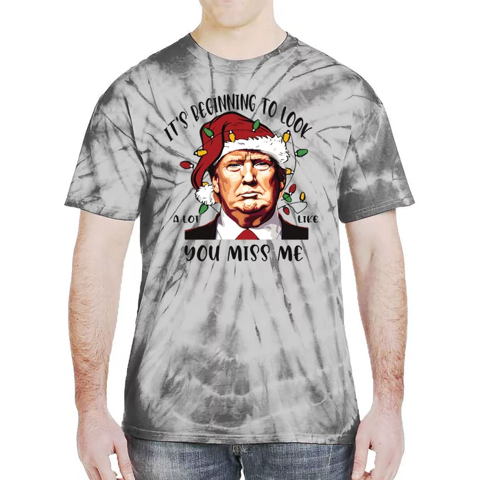 Donald Trump Christmas Tie-Dye T-Shirt