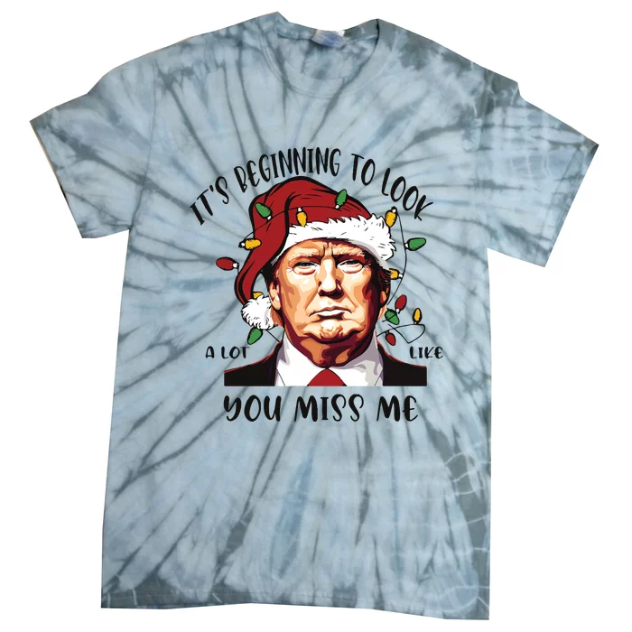 Donald Trump Christmas Tie-Dye T-Shirt