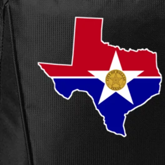 Dallas Texas City Flag Gift City Backpack