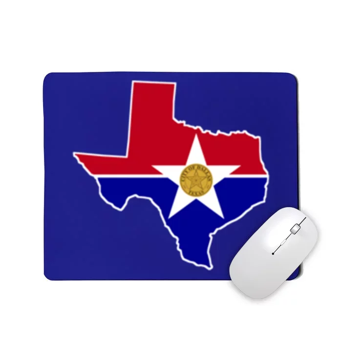 Dallas Texas City Flag Gift Mousepad